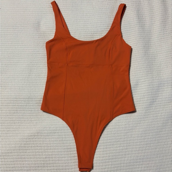 Forever 21 Vibrant Orange Bodysuit - Picture 1 of 4